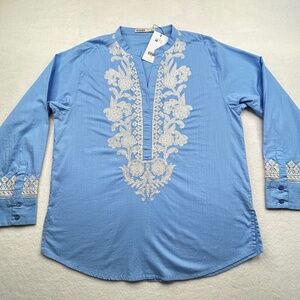 Khaadi Women's Embroidered Kurta (tunic top), size Medium NEW WITH TAGS Blouse